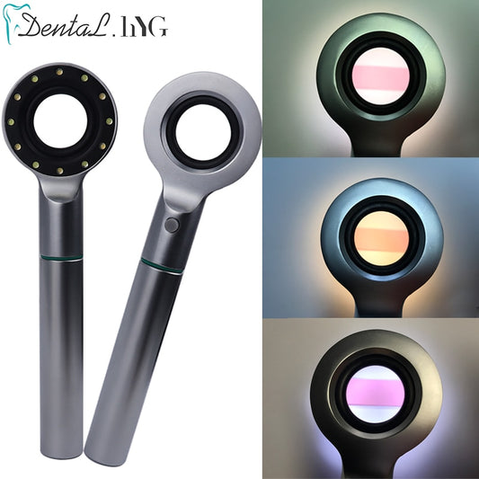 Dental Base Light 12LED lights  TRI Spectra LED Shade Matching Tooth Colorimetric