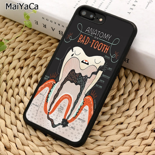 NEW ARRIVAL Dental Definitions tooth Phone Case For iPhone,x Samsung Galaxy S