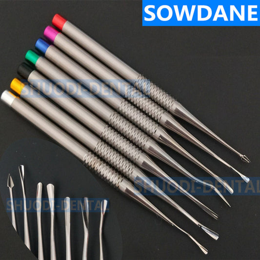 1 Pcs Dental Implant Luxating Root Tooth Elevator Knife Extraction Dentist Instruments Tool German Stainless Steel
