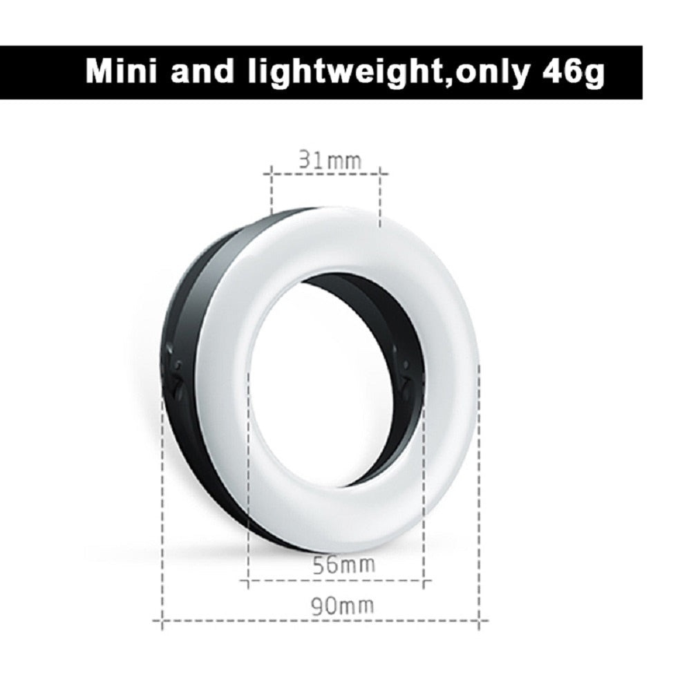 Universal LED Flash Ring 40 LEDS for Dental Photography