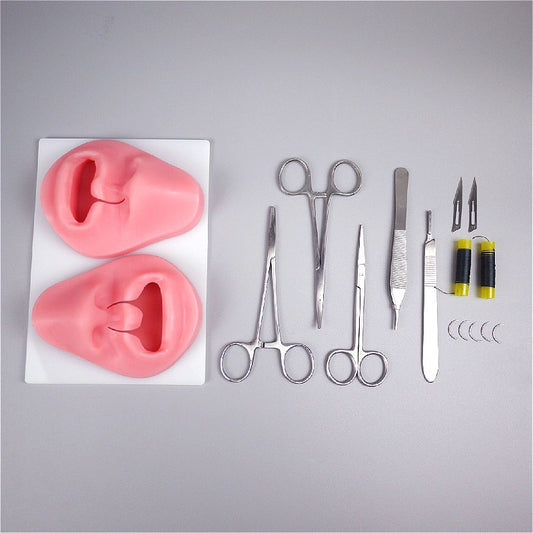 Cleft lip suture training Silicone module