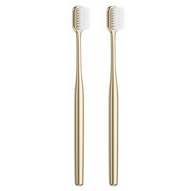 Soft Gold Luxury Toothbrush for Men&Women