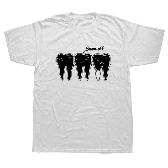 Funny Summer Show-off Tooth T-Shirts