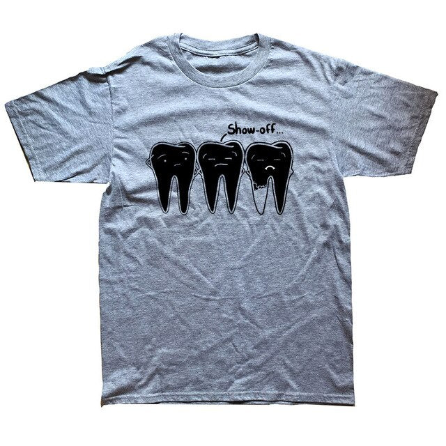 Funny Summer Show-off Tooth T-Shirts