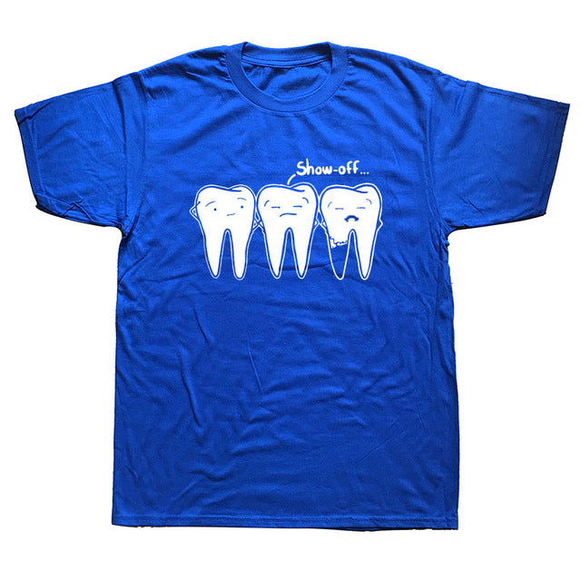 Funny Summer Show-off Tooth T-Shirts