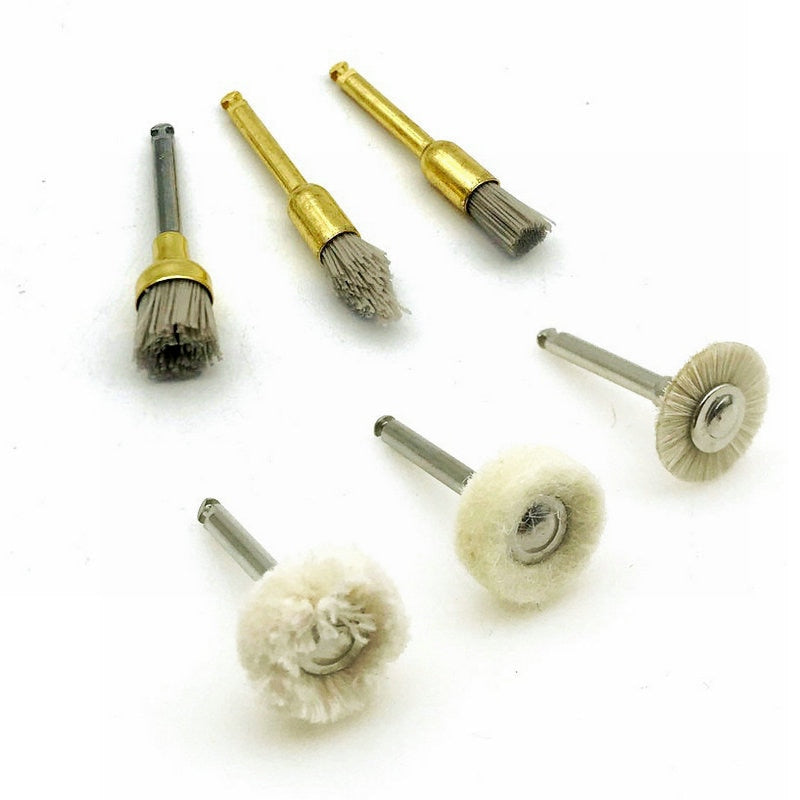 1pc Dental Polishing Wheel Wool Cotton Polishing Brushes Polishers for Rotary Tools Jewelry Buffing 2.35mm Polishing Wheel
