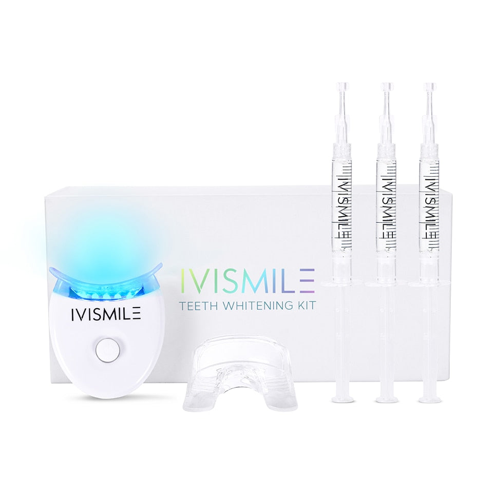 IVISMILE Teeth Whitening Kit With Led Light