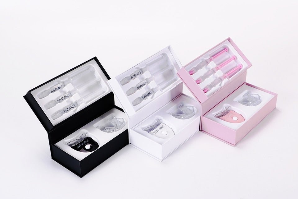 IVISMILE Teeth Whitening Kit With Led Light