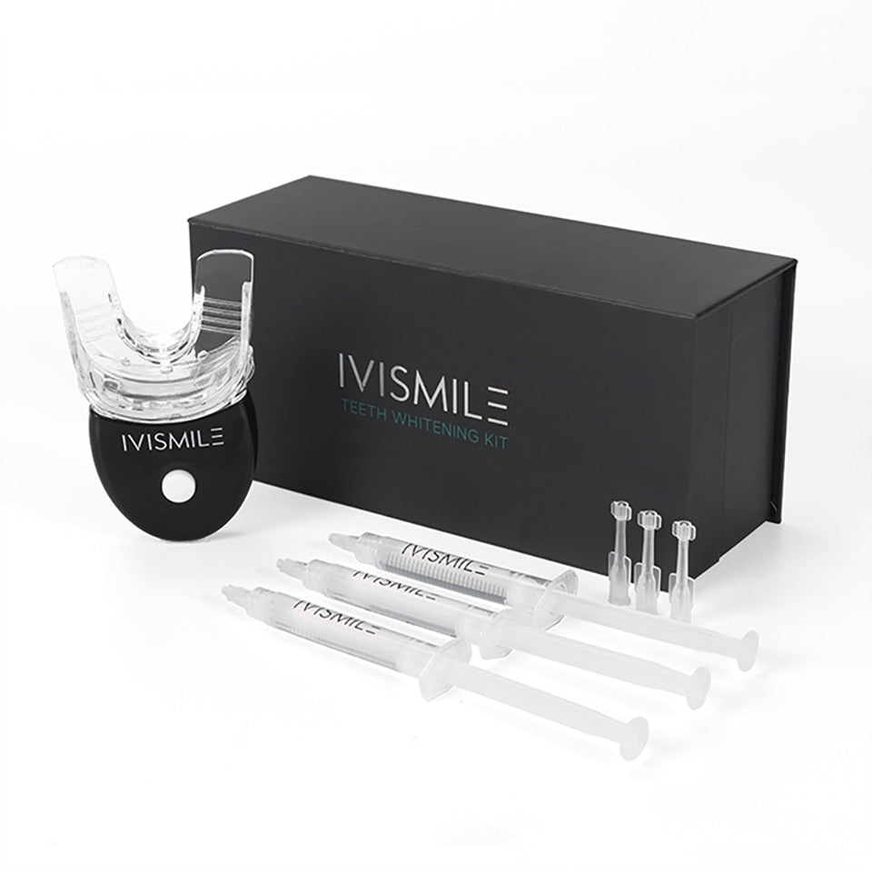 IVISMILE Teeth Whitening Kit With Led Light