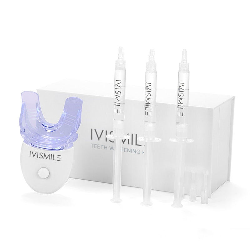 IVISMILE Teeth Whitening Kit With Led Light