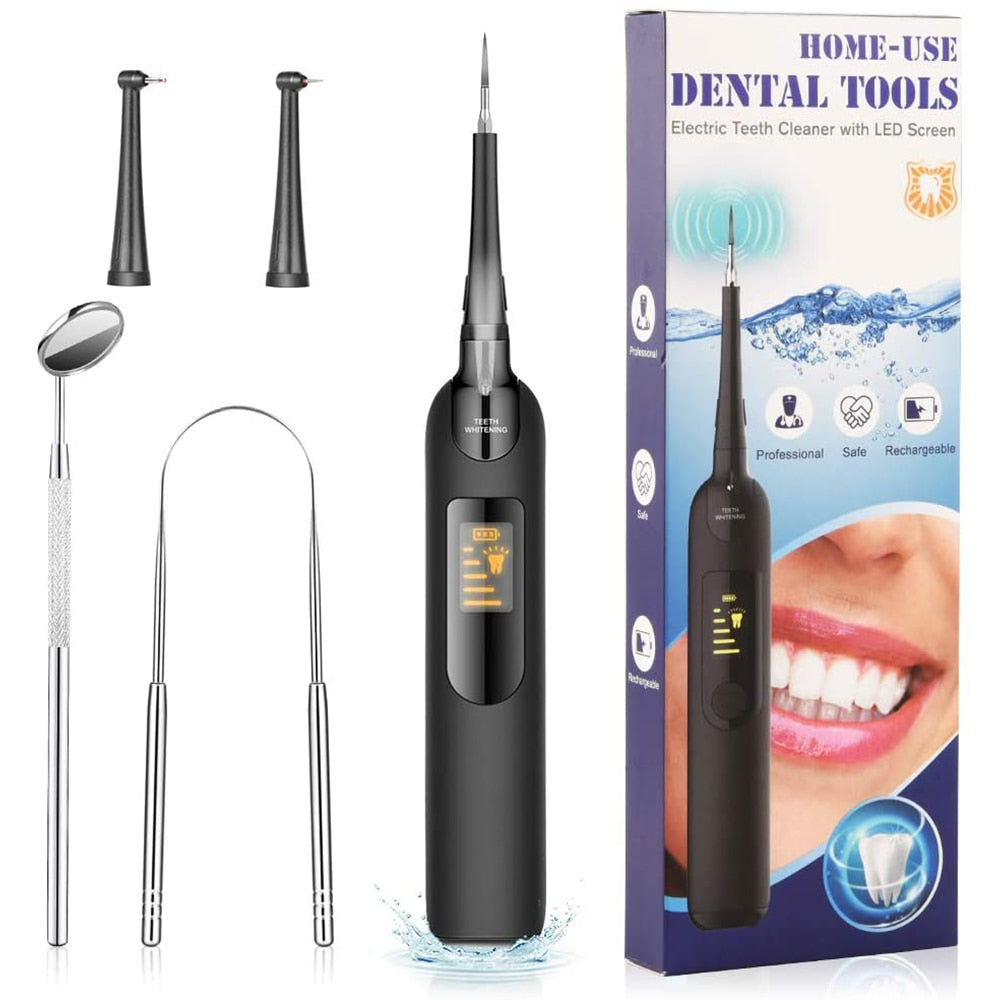 Electric Dental Calculus Remover with LED 5 Cleaning Mode