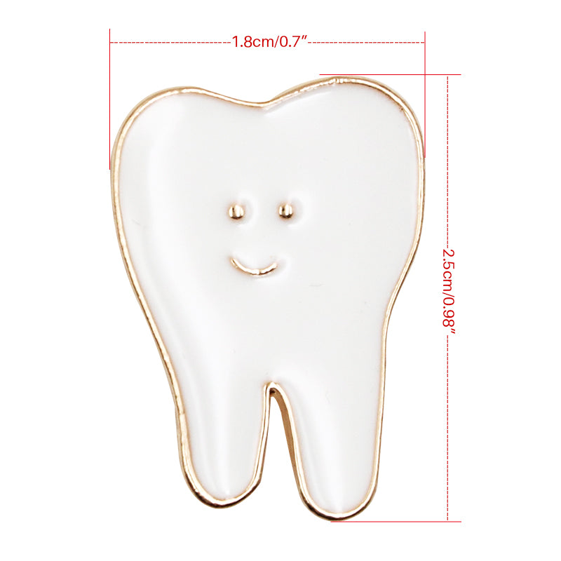 Tooth Shape Brooches,Pins